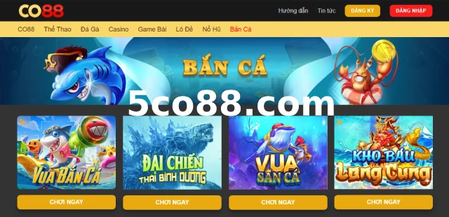 Bắn cá CO88 trực tuyến 6 ban ca doi thuong co88